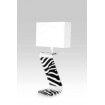 Lampe zebre (abat-jour non fourni)