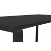 VONDEL - Black garden table