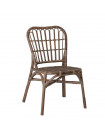 HONEIA - Dining rattan arm chair by Bloomingville