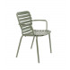 VONDEL - Green amrest chair