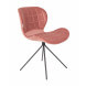 OMG - Pink velvet design dining chair