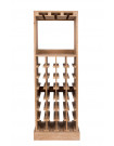 CLAUDE - Bottle wine rack in solid wood