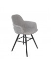 ALBERT KUIP - Design Sessel aus Stoff, grau