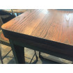 NEVADA - Mesa de comedor de madera maciza de 120 cm 