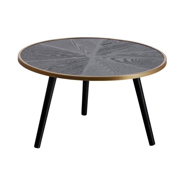BELLA - Table basse ronde noire