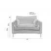 Fauteuil Summer-dimensions