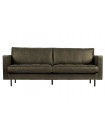 RODEO - 3-Sitzer-Sofa aus Leder, grün