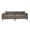 Summer Sofa by Zuiver in brown fabricc