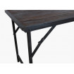 VINTAGE - Brown folding table