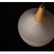 Lámpara colgante de hormigón Vaso 1504
