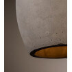 Lámpara colgante de hormigón Vaso 1505