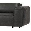 REBOUND - 3 places dark grey sofa L252
