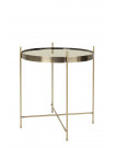 CUPID - Table basse de salon en métal gold S
