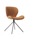 OMG - Design-Stuhl aus Stoff in Camel