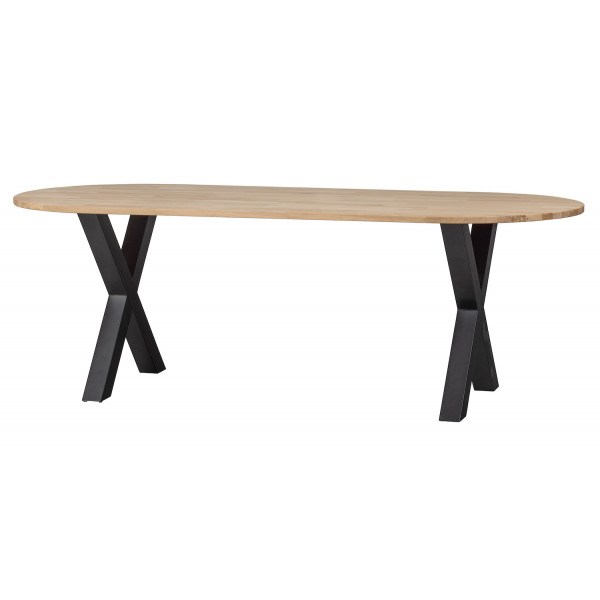TABLO - Table de repas ovale L220 