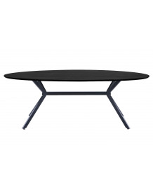 BRUNO - Ovaler Tisch L220 Profil