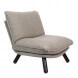 LAZY SACK - Lounge-Sessel mit Stoffbezug, grau