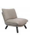 LAZY SACK - Lounge-Sessel mit Stoffbezug, grau