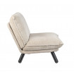 LAZY SACK - Teddy Gray fabric lounge chair
