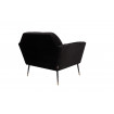 KATE - Sessel aus schwarzem Samt von coté