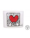 Vase Keith Haring "Men With Heart"
