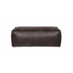 RODEO - Brown leather hocker L 120