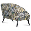 FLORAL - 2 seater fabric bench