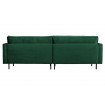 RODEO - Forest green velvet sofa