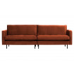 RODEO - Rust velvet sofa
