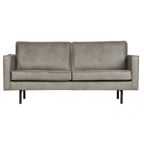 RODEO - 2-Sitzer-Sofa aus grauem Leder B190