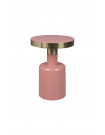 GLAM - Table d'appoint ronde rose