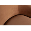 JADA- Sillón terciopelo marrón zoom