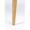 BARBIER -Mesa en punta de madera clara