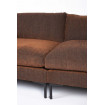 SUMMER - Brown comfortable sofa 3 seats Zuiver