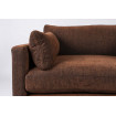 SUMMER - Cómodo sillón de tela marrón