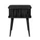 BARBIER - Table d'appoint en bois noir
