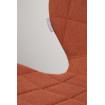 OMG - Silla de diseño Zuiver tela naranja