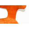 Chaise sixties orange