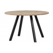 TABLO - Mesa de comedor redonda de madera D 120