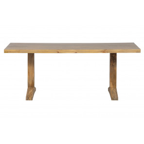 WOODY - Recycled teak standing table L140