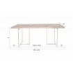 CLASS - Dining table Dutchbone 220 cm