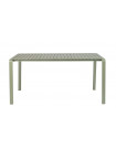 VONDEL - Gartentisch aus Aluminium, grün