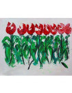 Painting Red Tulips