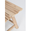 Table basse en bois teck nature