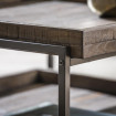 OHIO - Table basse en bois carrée L 78