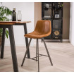 SLAM- Cognac counter chair