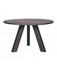 RHONDA - Round wood table L129