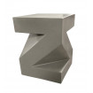 BETON - Tavolino Z in cemento grigio
