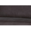 STATEMENT - Taupe rib fabric 4 seaters sofa