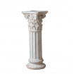 columna de decoración blanca chic